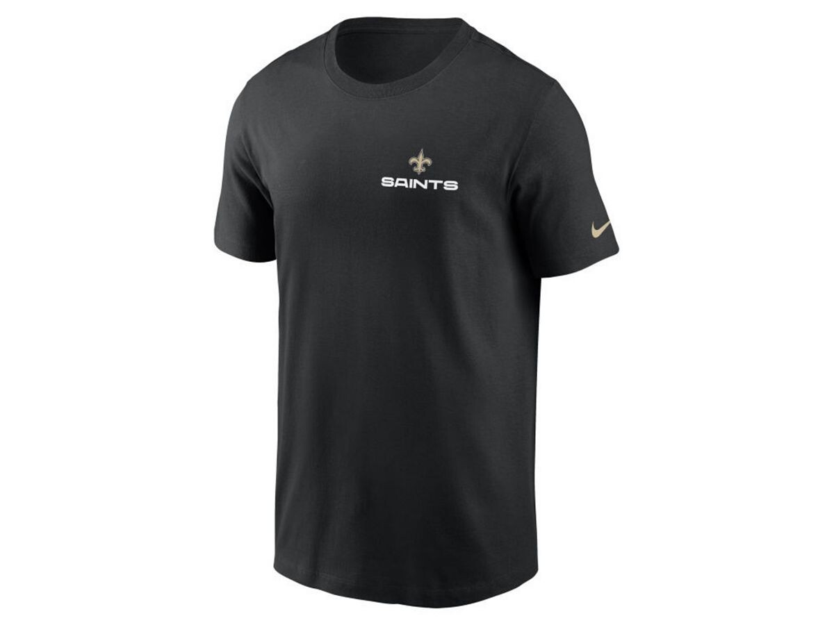 

Мужская футболка new orleans saints local phrase Nike, черный