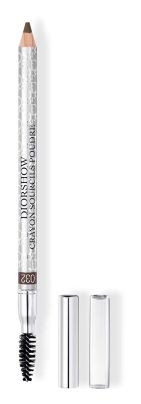 

Водостойкий карандаш для бровей Diorshow Crayon Sourcils Poudre, оттенок 032 Dark Brown