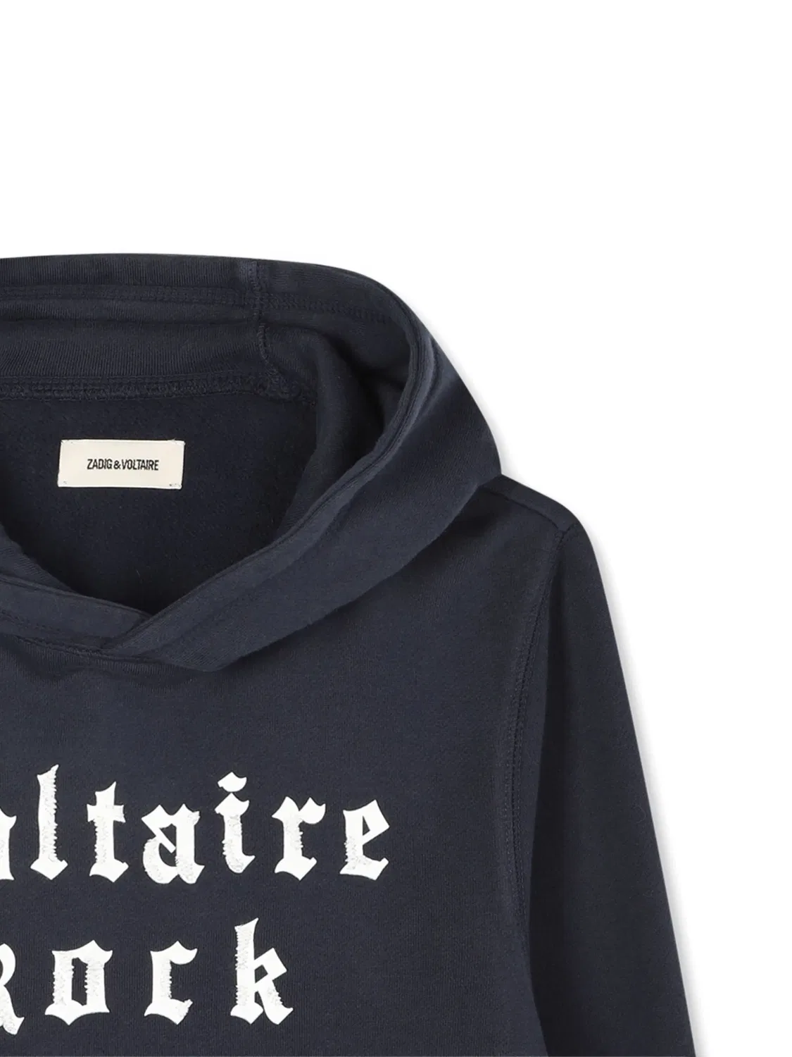 Zadig&Voltaire Толстовка с логотипом в цвете темно-синий — фото 2