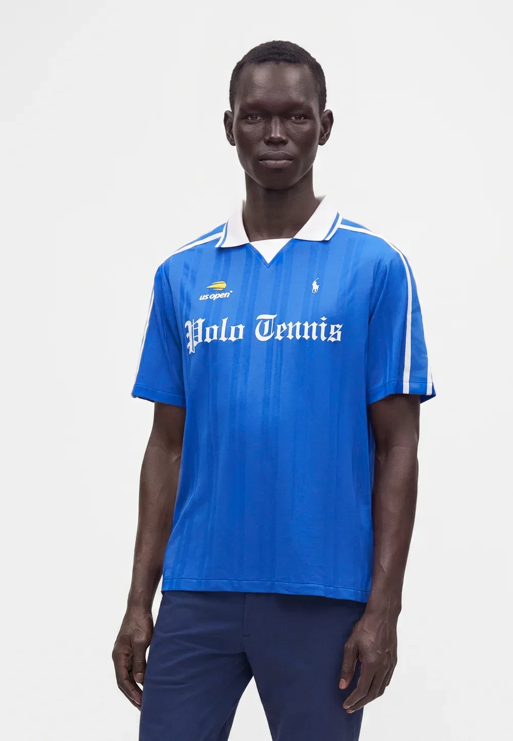 Футболка-Поло с перфорированной сеткой Us - футболка-поло Polo Ralph Lauren, New Iris Blue