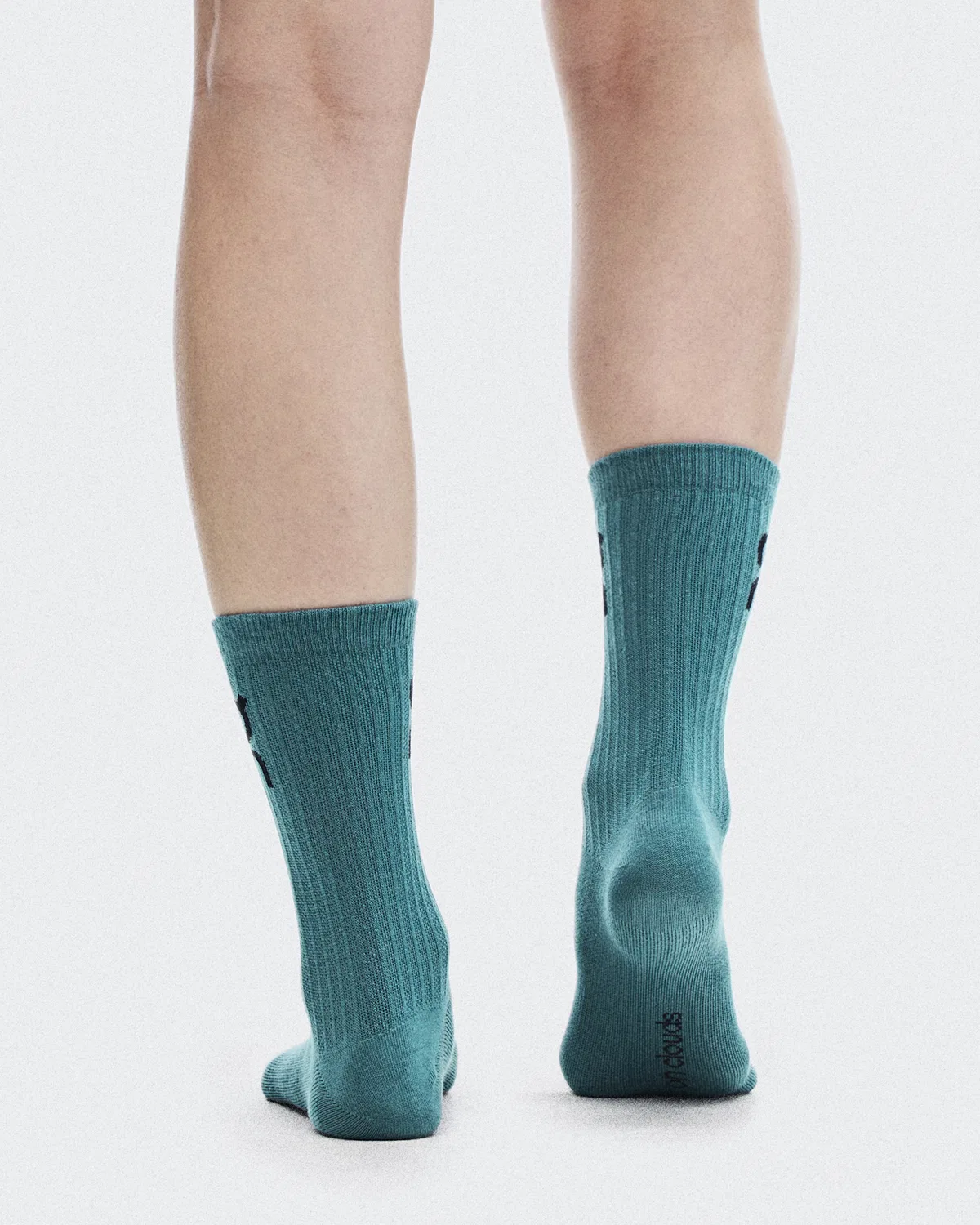 Детские носки высокие с логотипом комплект из 3 пар Logo Sock High On, Brook Storm — фото 4