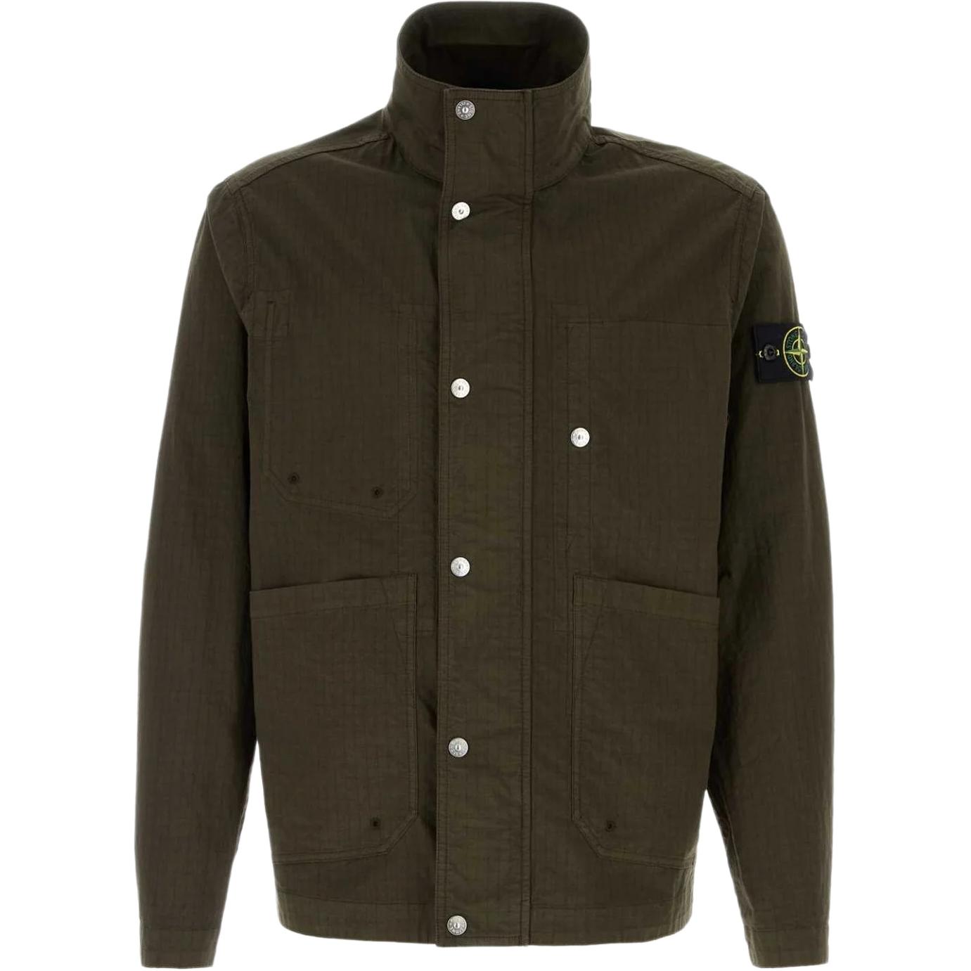 

STONE ISLAND Куртка на пуговицах, Army Green