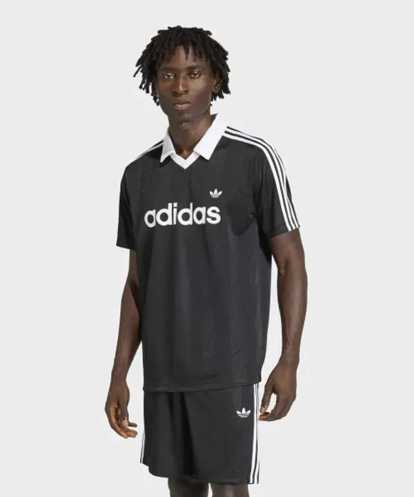 Футболка с принтом архивный цвет, Engineered Jersey, Adidas, черный