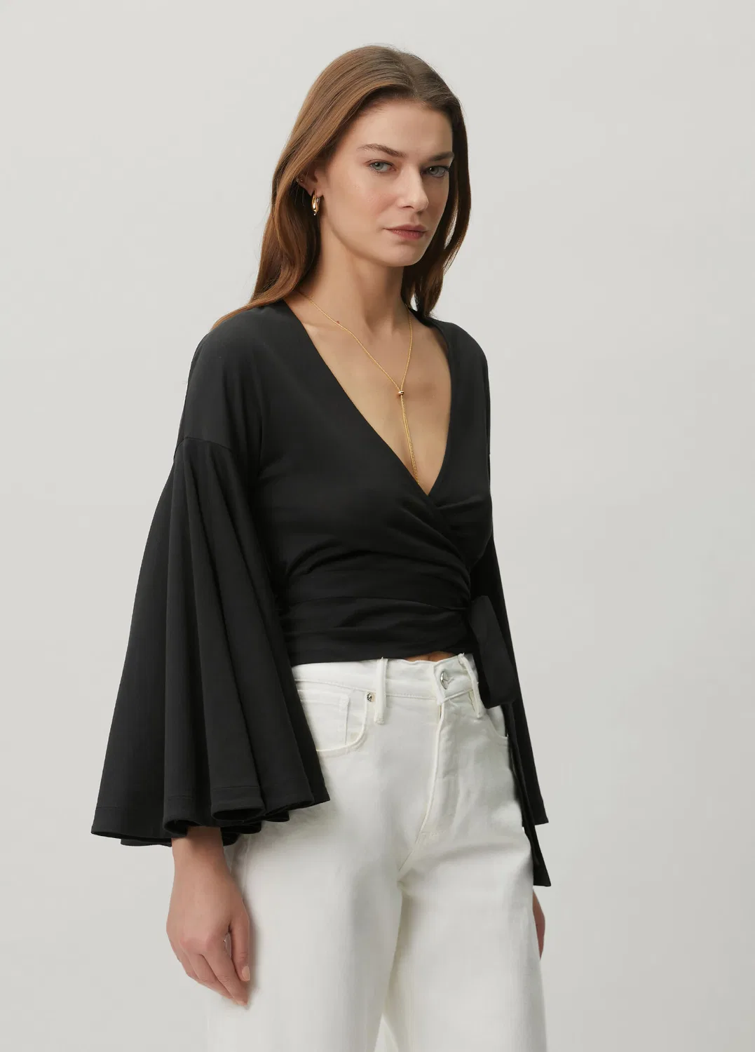 Блуза Jacquemus The Paysan, черный