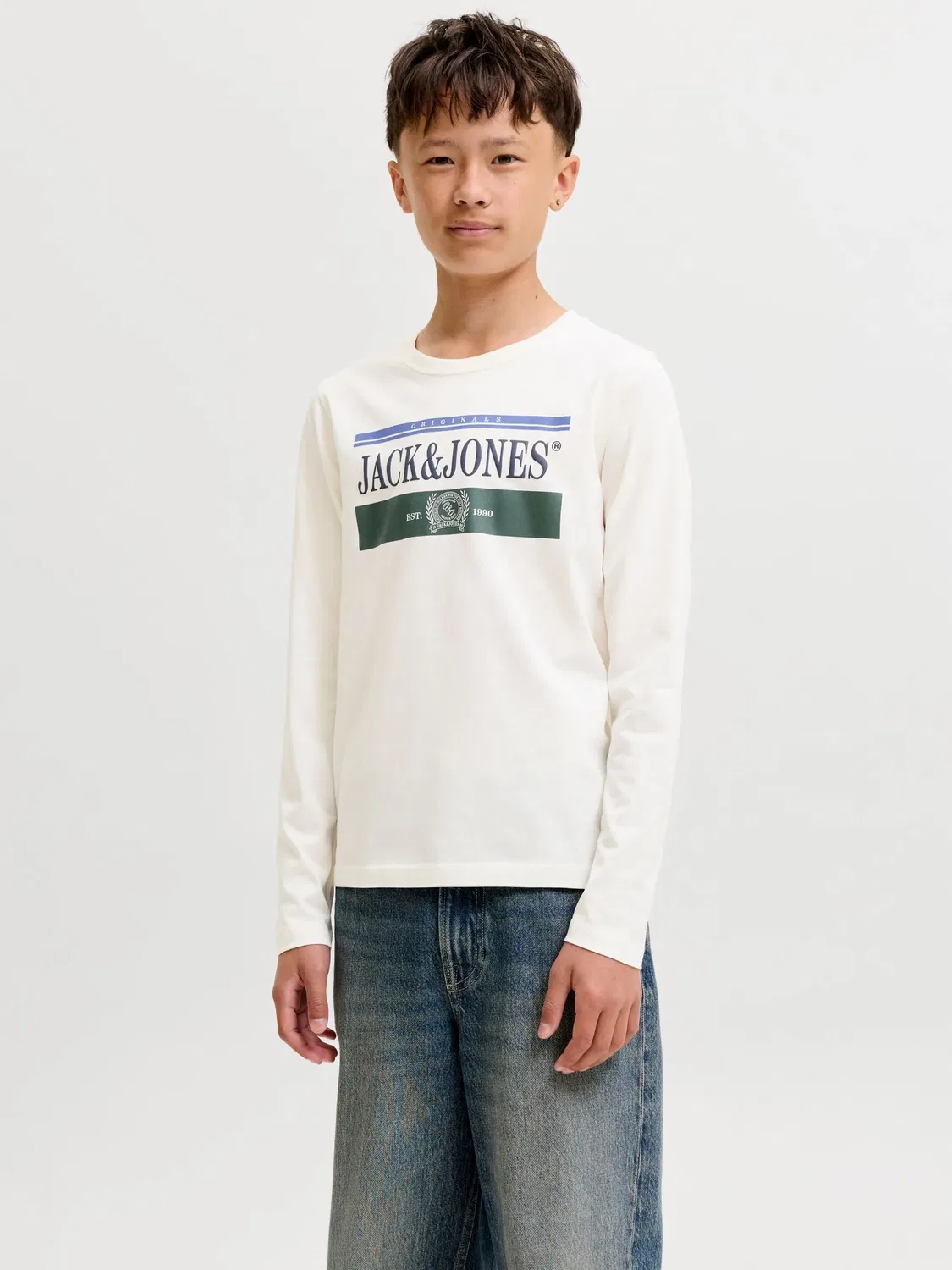 Комплект футболок с принтом Pine Grove Jack & Jones Junior, зеленый — фото 3