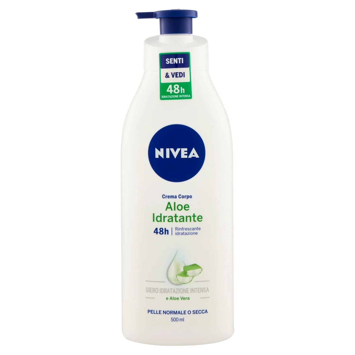 Лосьон для тела увлажняющий NIVEA с алоэ вера, 500 мл