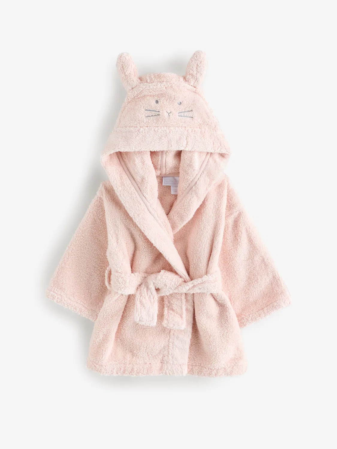 Халат с капюшоном Bunny The White Company, розовый