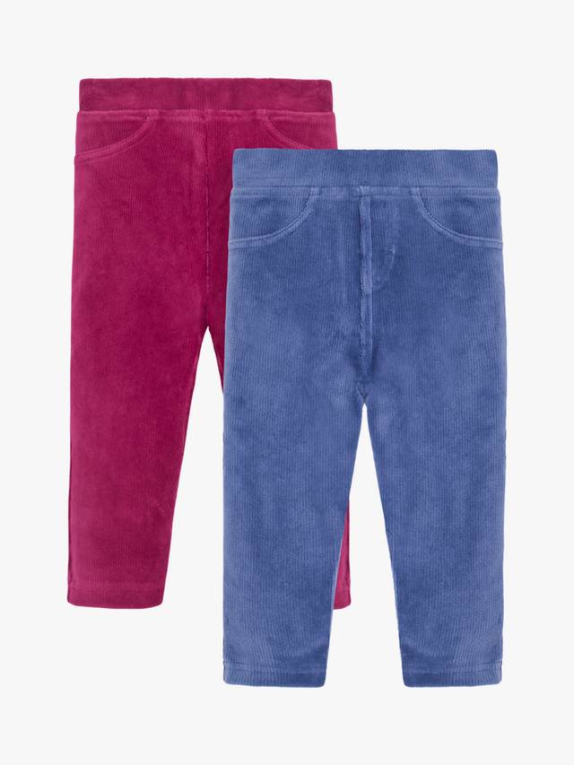 

Детские трикотажные леггинсы JoJo Maman Bébé, цвет Berry/Purple