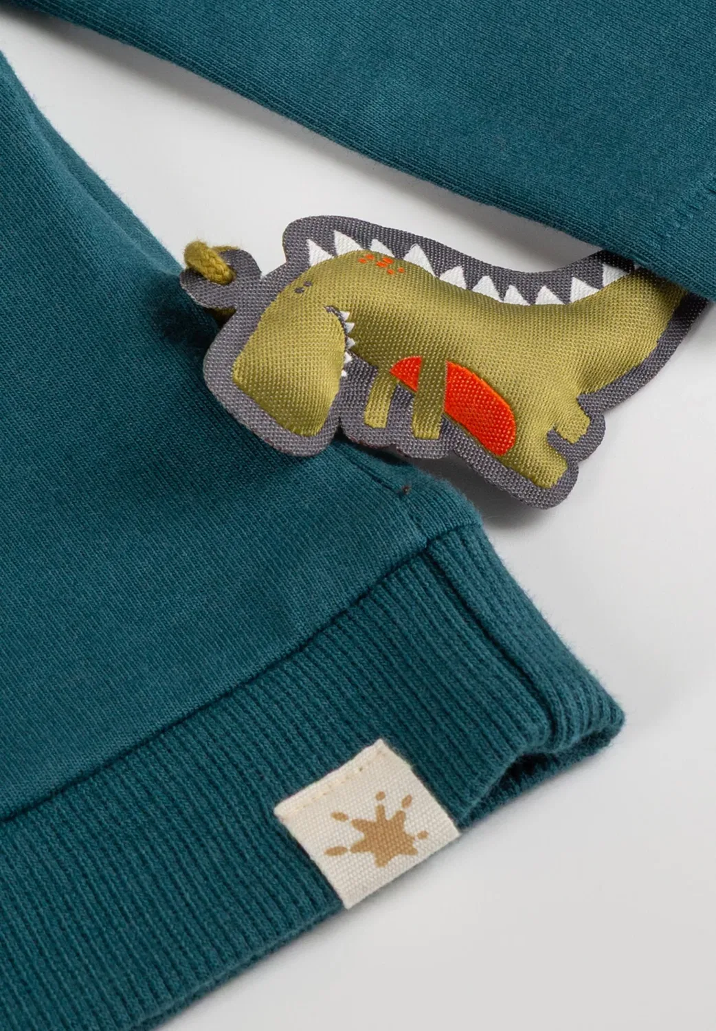Толстовка Langarmshirt с динозаврами - худи Sigikid, Blau — фото 4