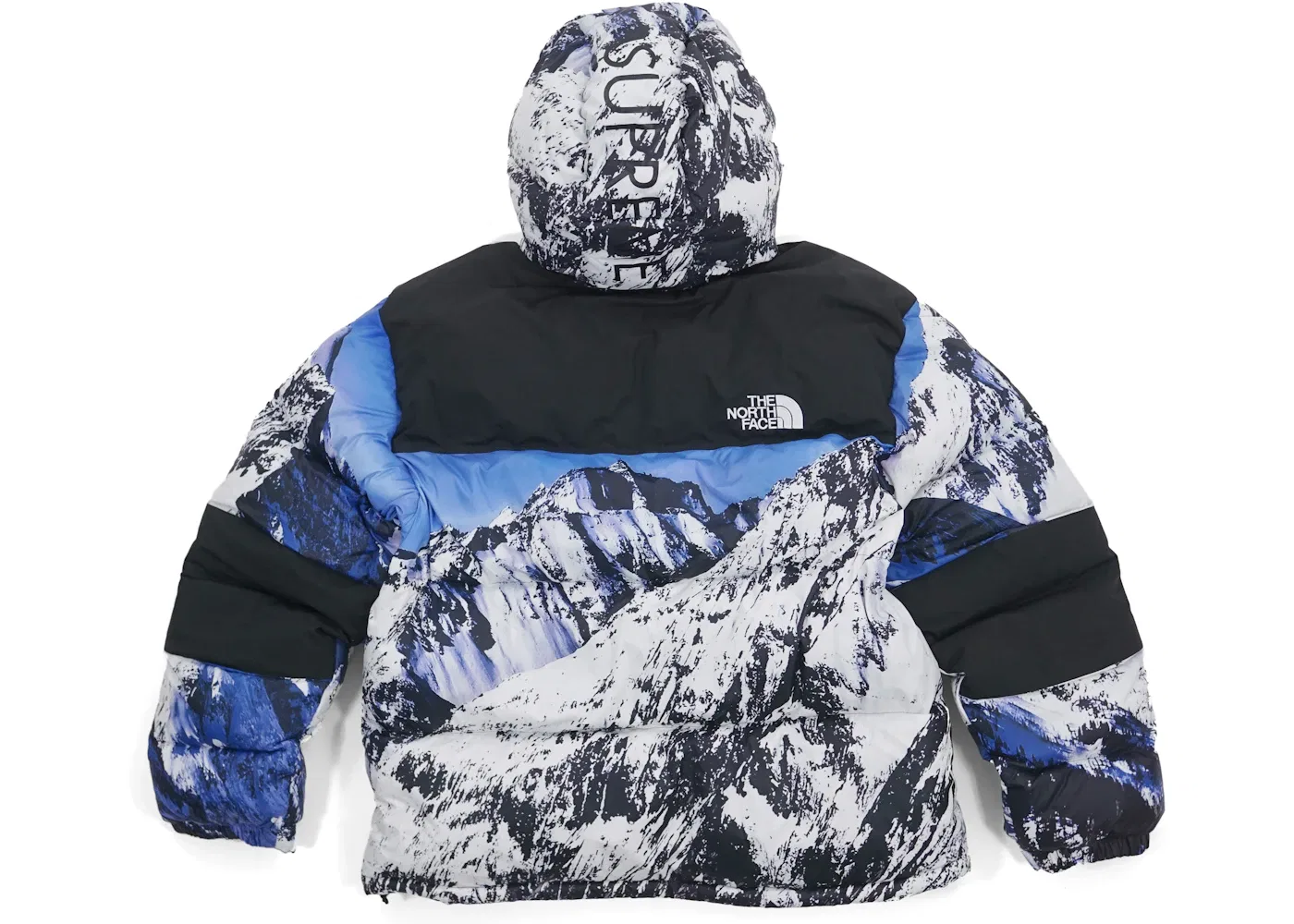 Мужская куртка с принтом Mountain Baltoro Supreme, Blue/White — фото 3