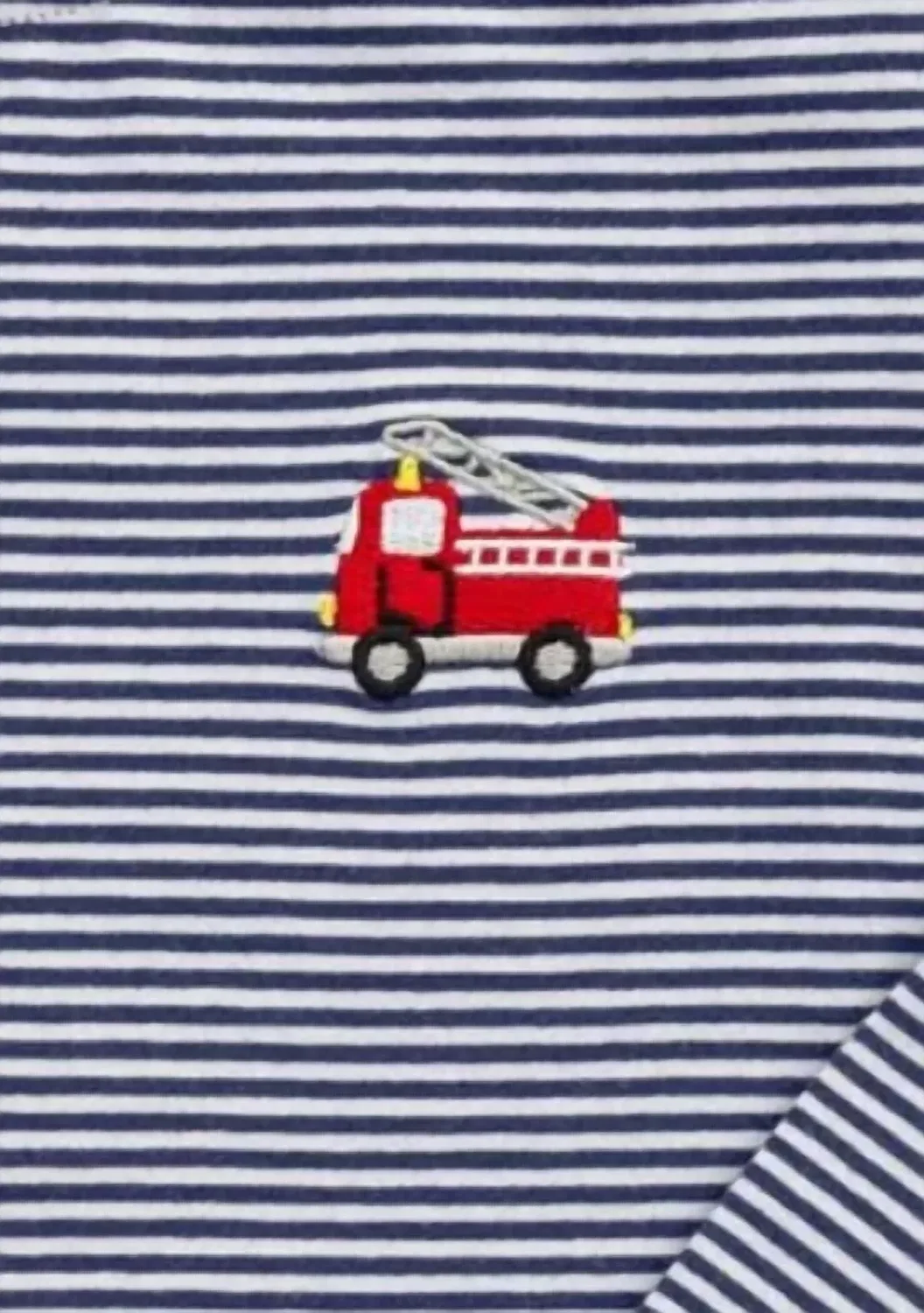Детский лонгслив для мальчиков с принтом Firetruck Itsy Bitsy, Firetruck — фото 2