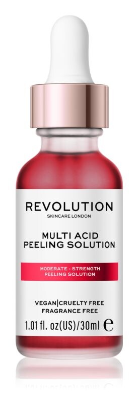 

Нежная сыворотка для кожи с эффектом пилинга Revolution Skincare AHA + BHA Moderate Multi Acid Peeling Solution