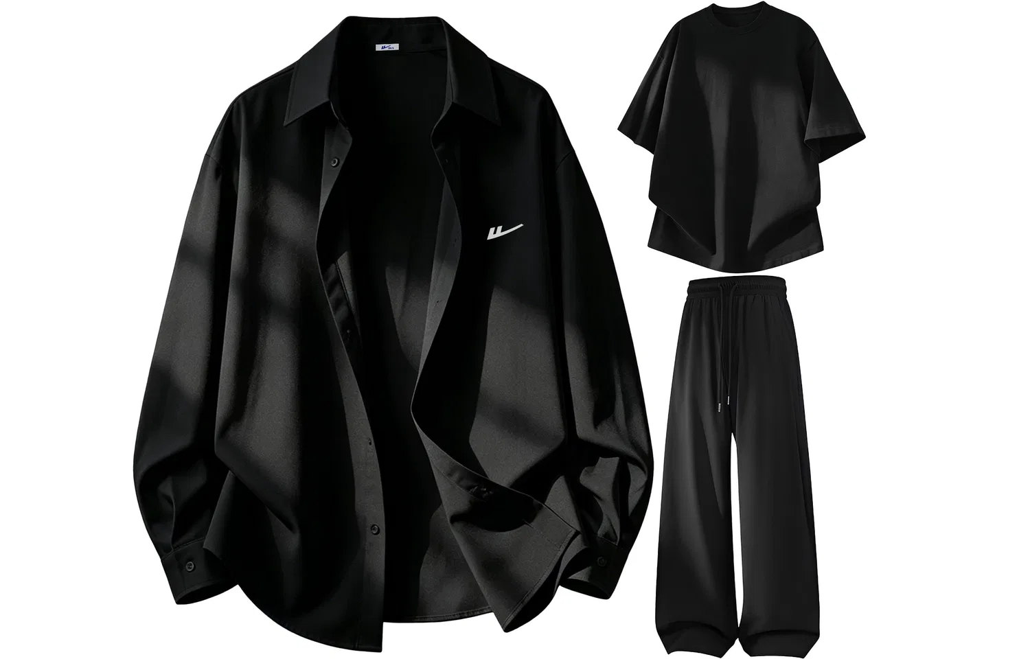 Детский спортивный комплект из лонгслива и брюк с длинным рукавом, Casual Sportswear Unisex, WARRIOR