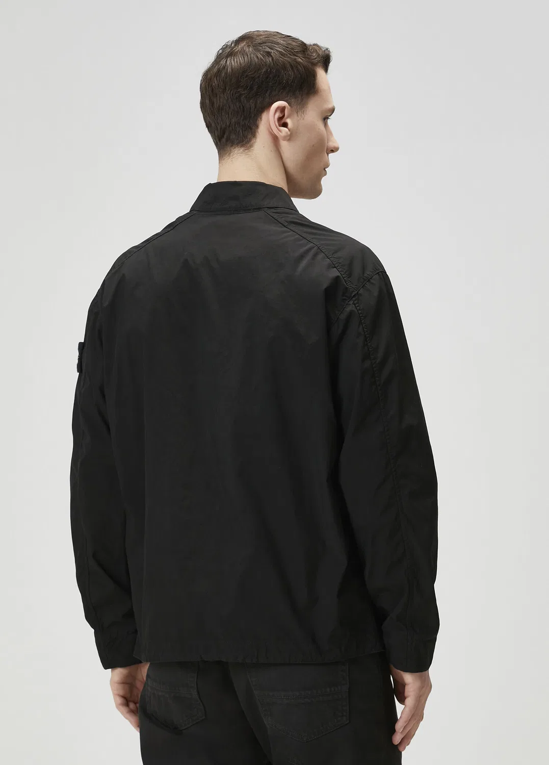 Куртка Stone Island Light Compact Touch, черный — фото 4