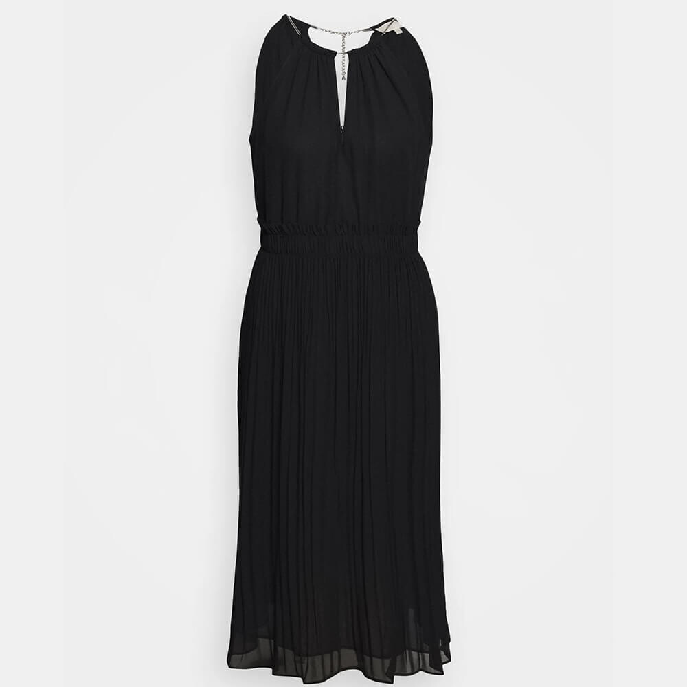

Платье-миди MICHAEL Michael Kors Chain Neck, черный