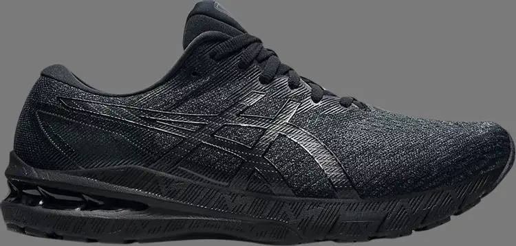 

Кроссовки gt 2000 10 2e wide 'triple black' Asics, черный