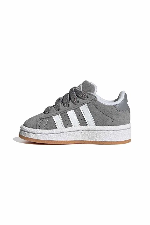 Детские кроссовки для девочек с led-подсветкой Campus 00s cf el i unisex baby sneaker ji4334 Adidas, Gray — фото 2