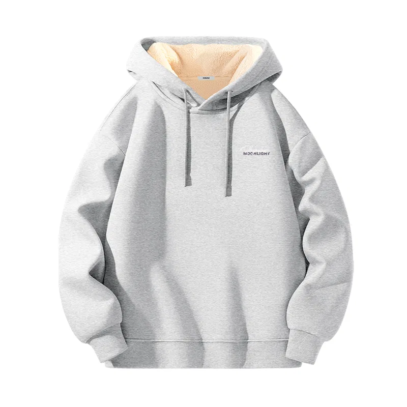 Детский свитшот хлопковый Moonlit Fantasy Chest Logo MINISO, Thermal Shergray Pea Green — фото 3