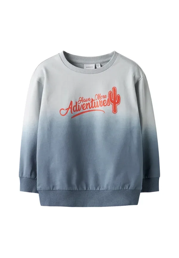 Худи с принтом Sweatshirt Name It, Blau, синий