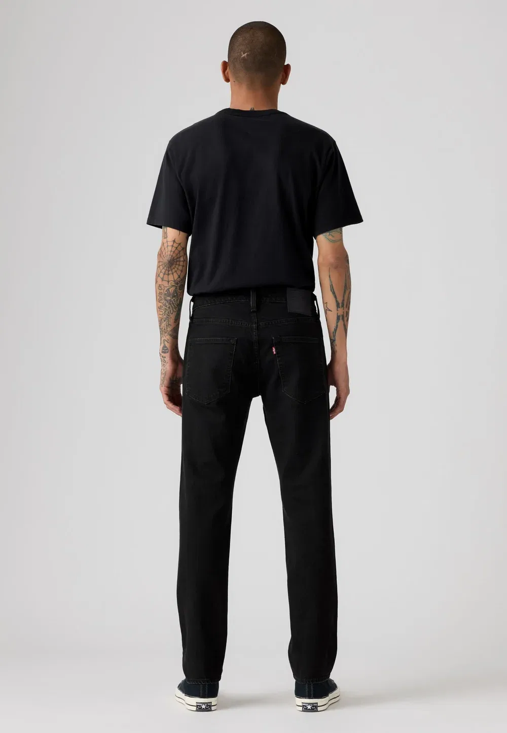 502 зауженный крой - джинсы зауженного силуэта Levi'S, Black — фото 3