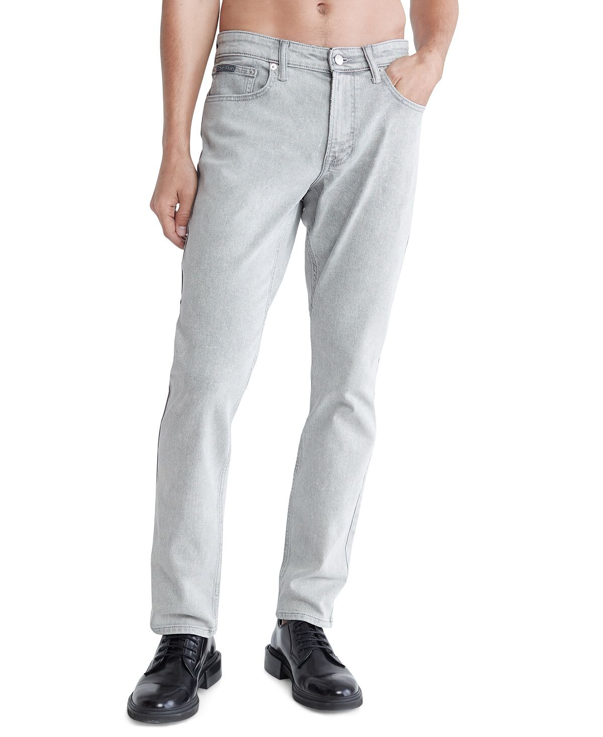 

Мужские зауженные эластичные джинсы Calvin Klein