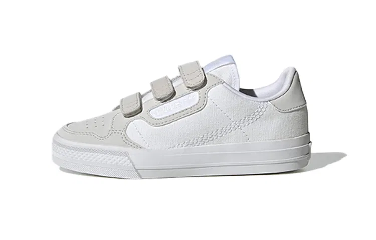 Детские кеды для скейтбординга с ретро-дизайном, Adidas Originals, Белый/Серый
