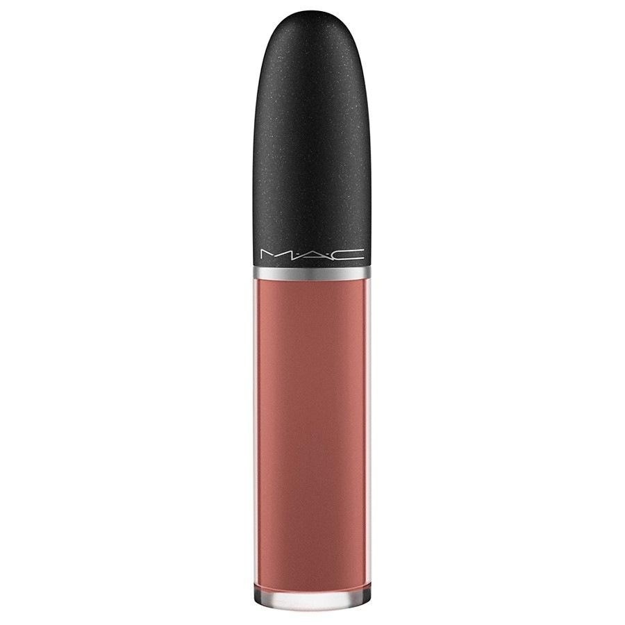 Помада для губ meet your matte retro matte liquid lipcolour Mac, topped with brandy, объем 5 мл — фото 2