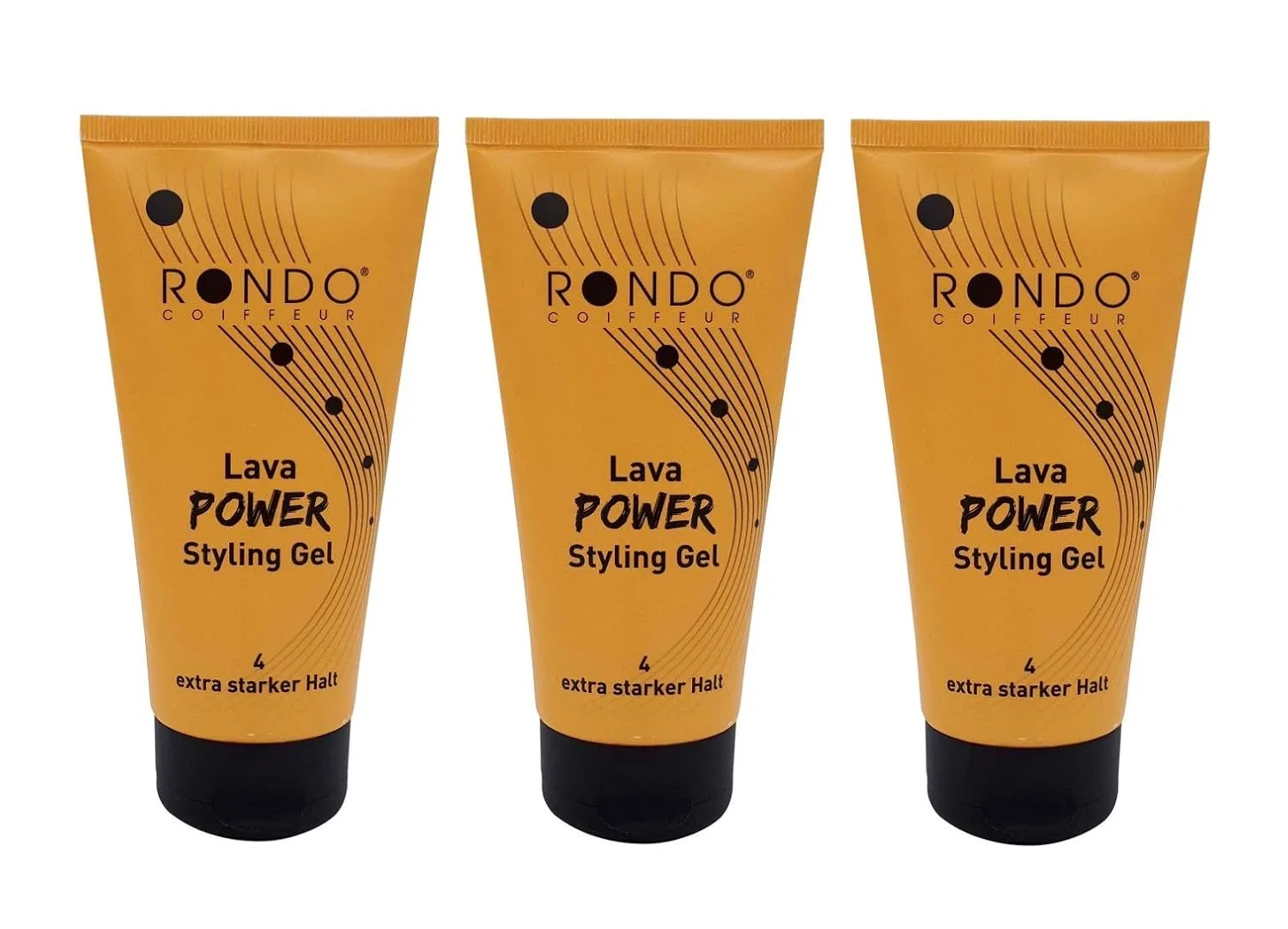 Гель для укладки Rondo Lava Power Styling Gel, 175 мл, 3 шт. Rondo