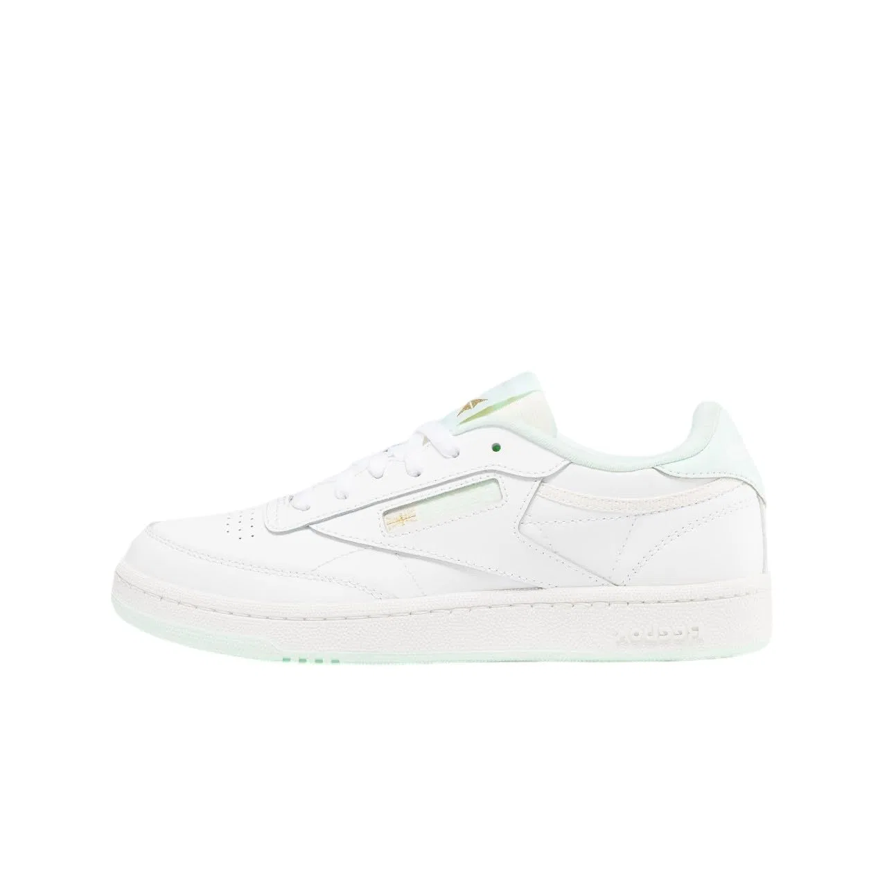Детские кроссовки для мальчиков кожаные Club C Reebok, Ftwwht Mist Chalk