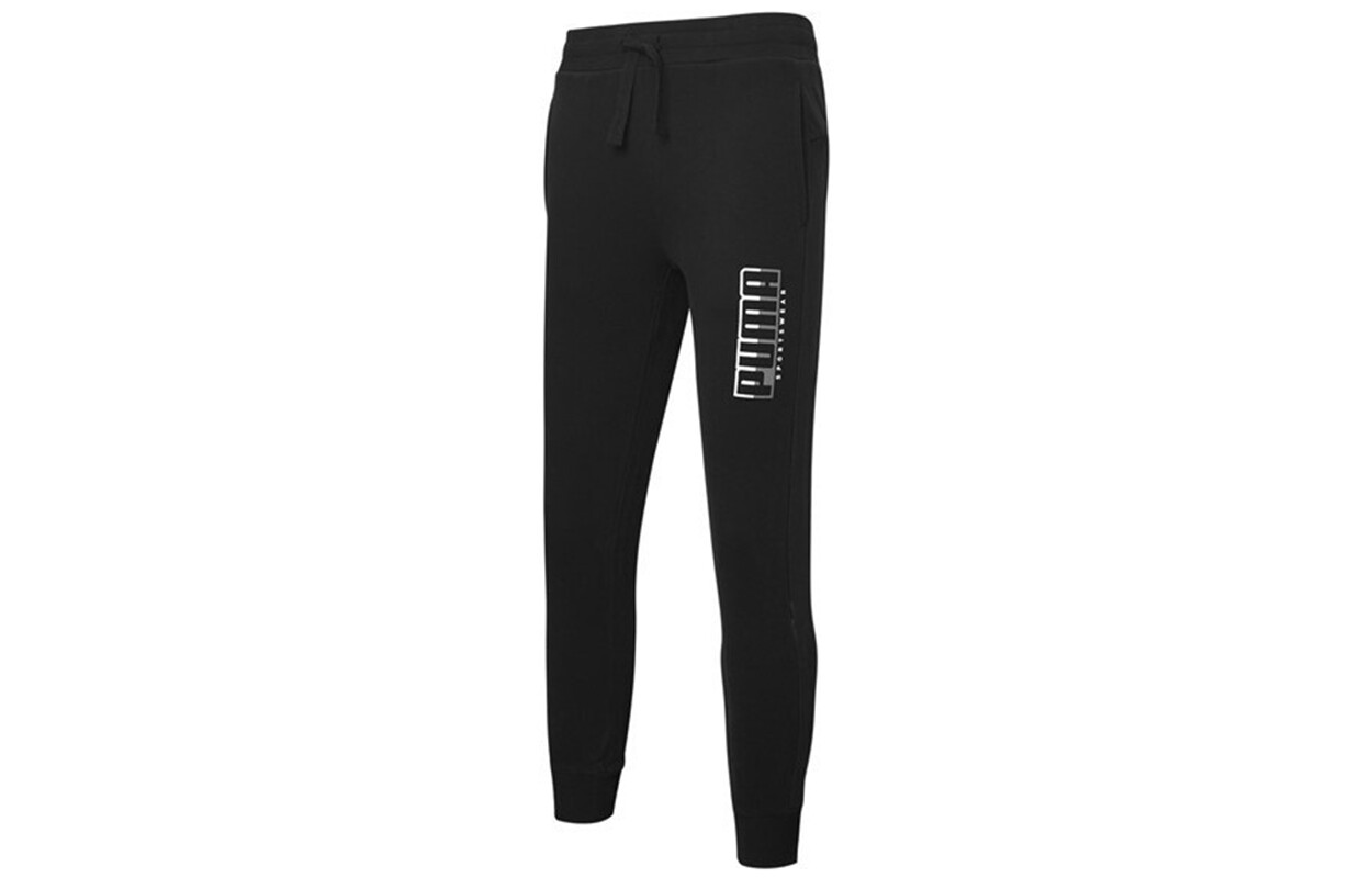 

Мужские трикотажные спортивные штаны Puma, цвет Black