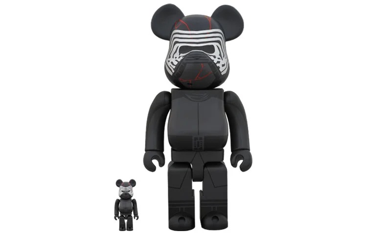 

Виниловая фигурка Be@rbrick X Star Wars Kylo Ren Black, 30 см + 7 см