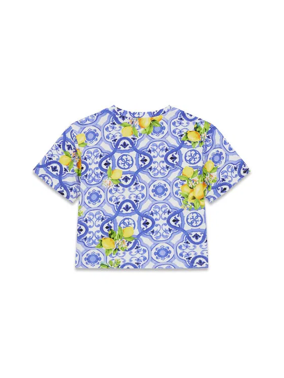 Футболка relaxed fit Guess, синий — фото 2
