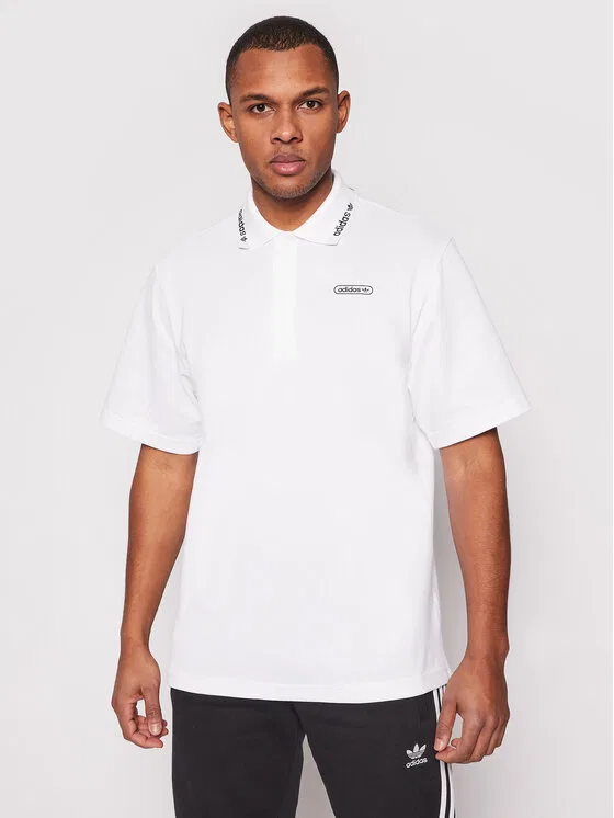 Поло regular fit Summer Adidas, белый