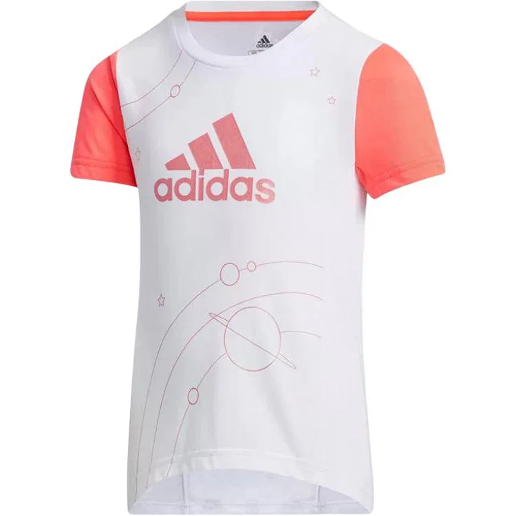 Детская спортивная футболка с круглым вырезом Adidas