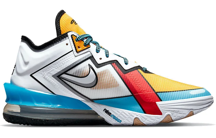 Кроссовки Nike LeBron 18 Low, разноцветный — фото 2