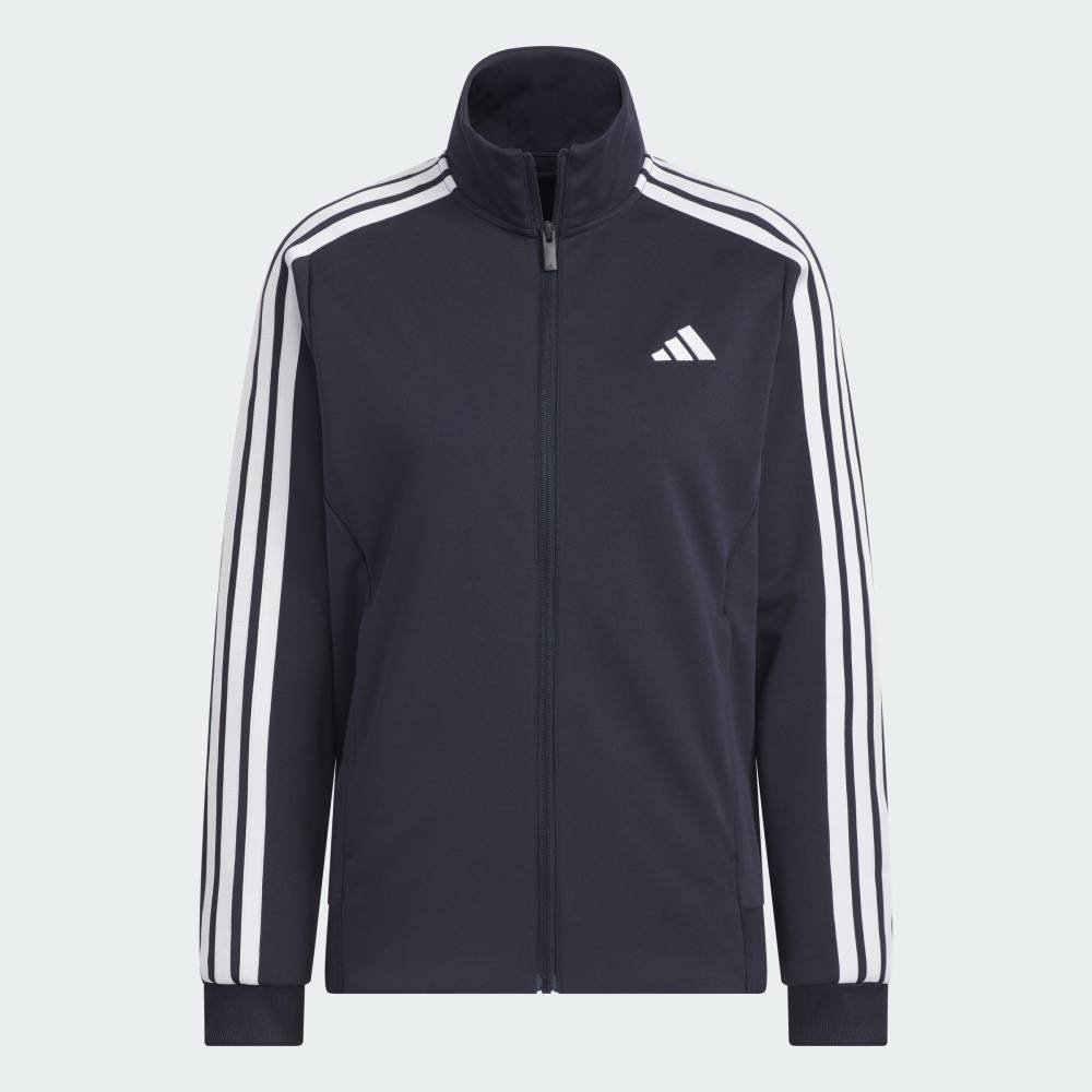 Спортивная футболка с тремя полосками, свободного кроя, двойной вязки. Adidas, blue — фото 4