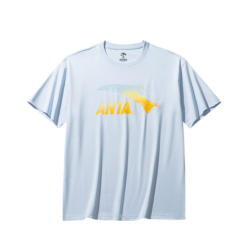 

ANTA Футболка Life Collection мужская Sky Blue, Синий, ANTA Футболка Life Collection мужская Sky Blue