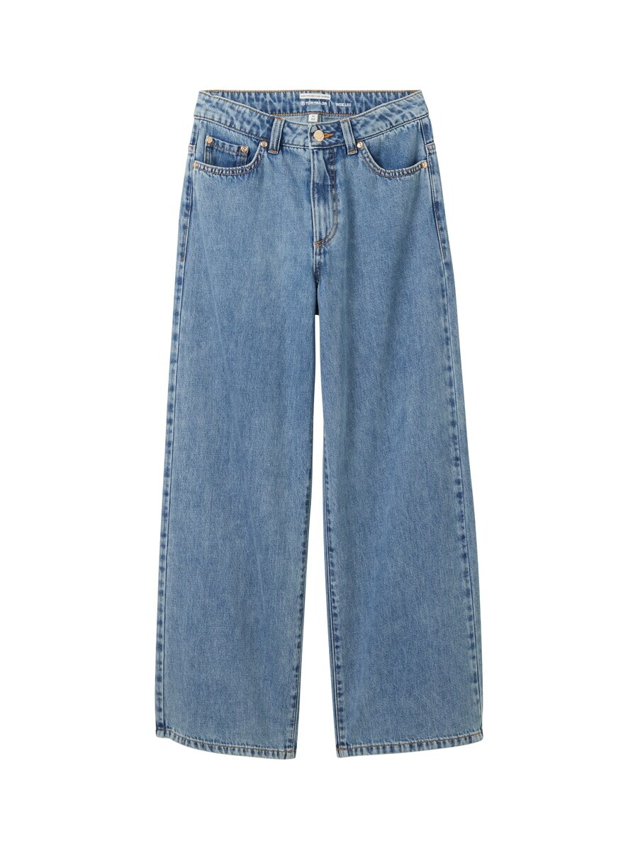 

Джинсы TOM TAILOR Wide leg Jeans, синий деним