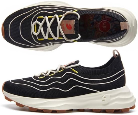 

Мужские модные кроссовки UIN для ходьбы, путешествий и отдыха в Бенидорме, черный