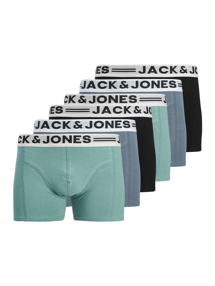 

Jack & Jones Ретро-шорты/брюки в цвете Mineral Blue Mirage