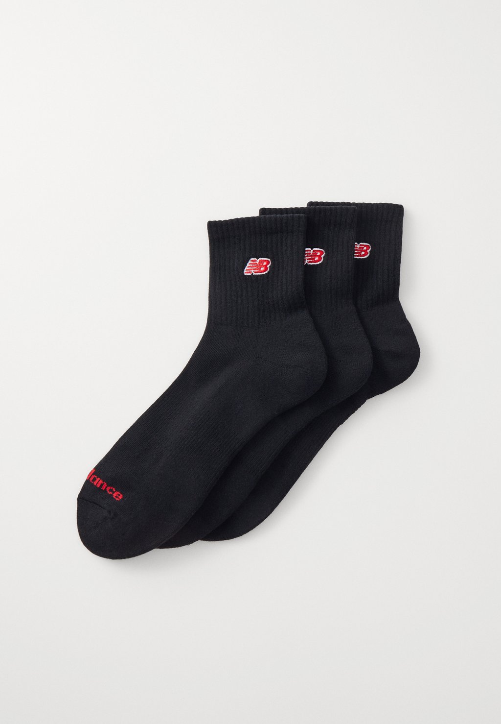 

Носки PATCH LOGO ANKLE UNISEX 3 PACK New Balance, черный