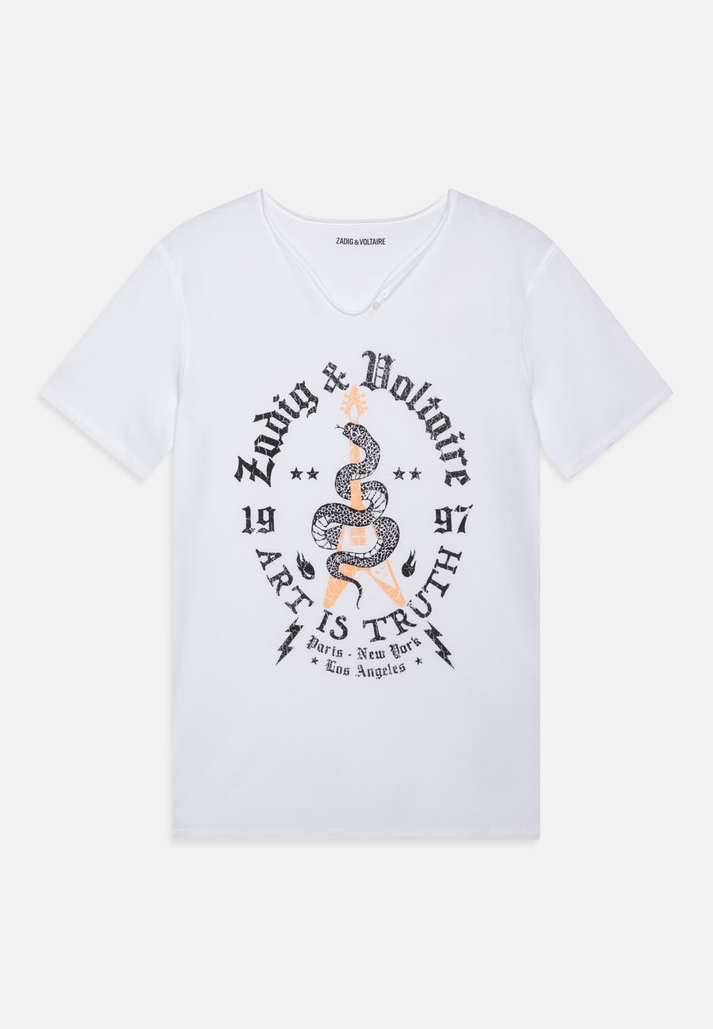 

Футболка с принтом SHORT SLEEVES TEE UNISEX Zadig & Voltaire, белый