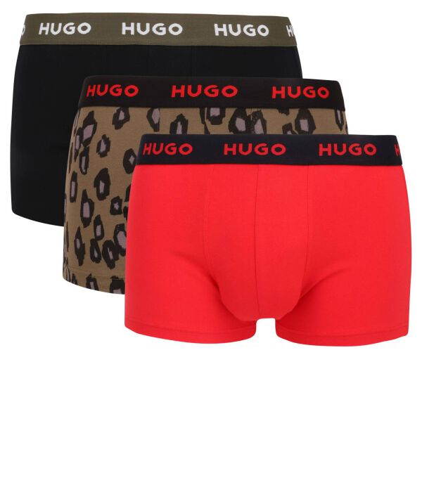 

Трусы 3 шт. Hugo Bodywear, хаки
