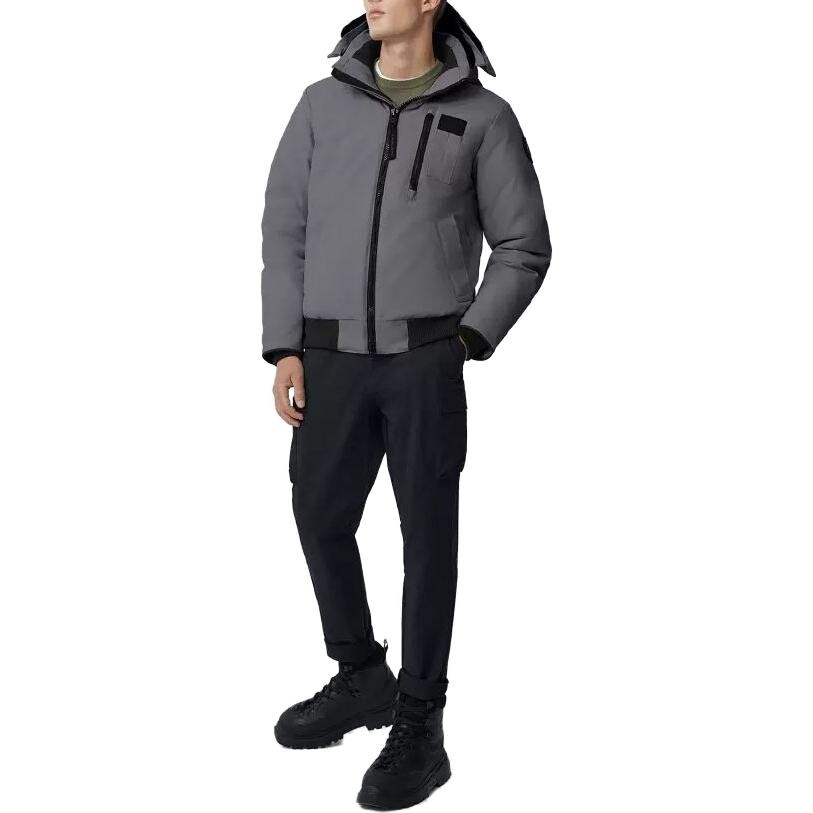 Куртка мужская титанового цвета Canada Goose, цвет Titanium color — фото 2