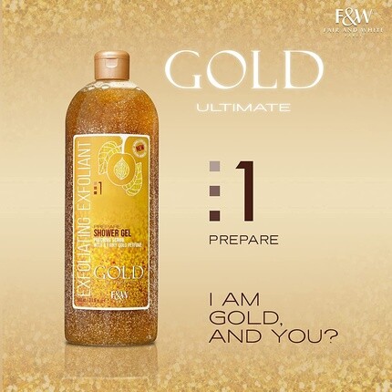 Отшелушивающий гель для душа Gold Paris Fair & White So White — фото 3