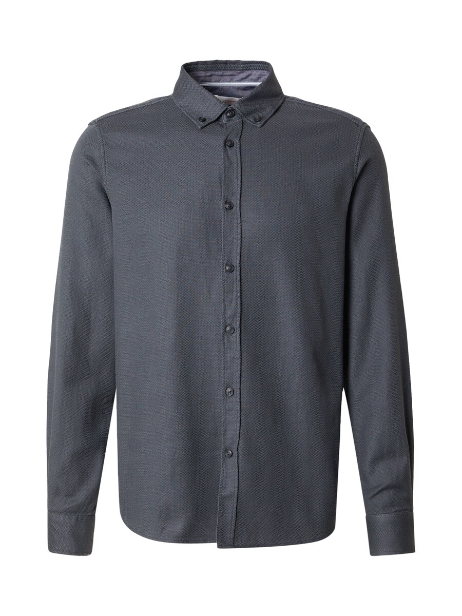 

Рубашка обычного кроя на пуговицах s.Oliver, цвет Light grey/Dark grey