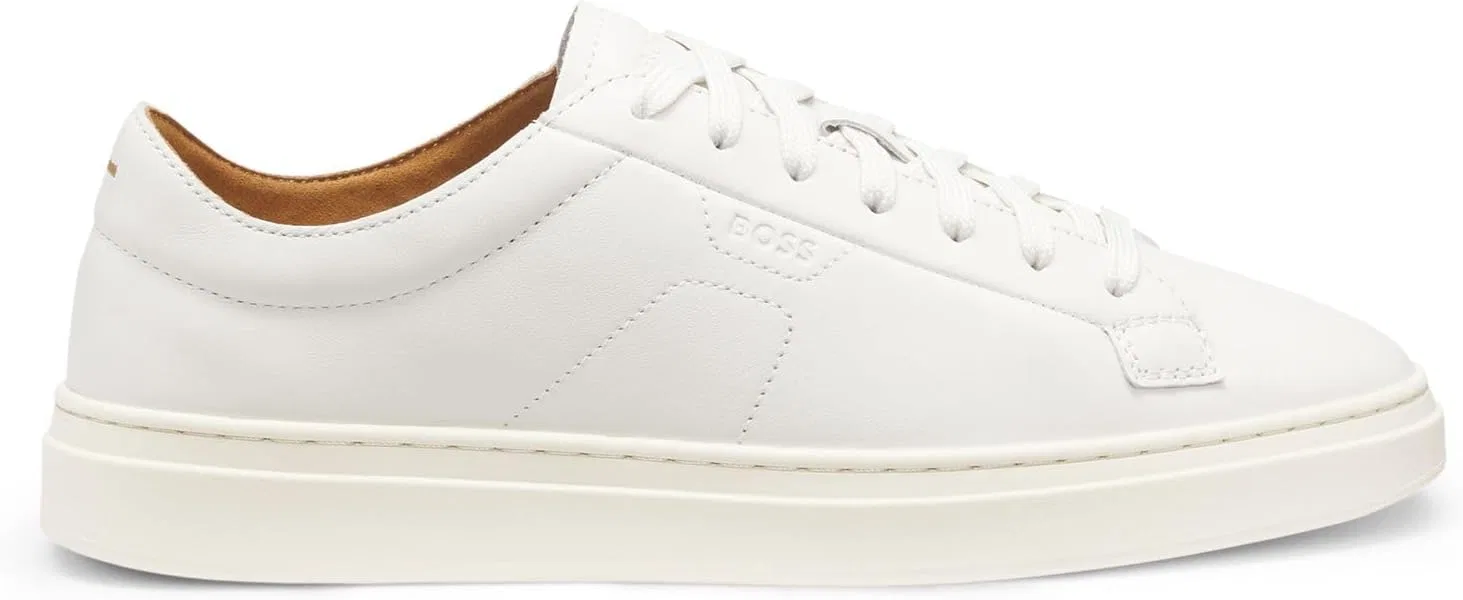 BOSS Мужские теннисные кроссовки Kieran_Tenn_bustd 10275985 01, White