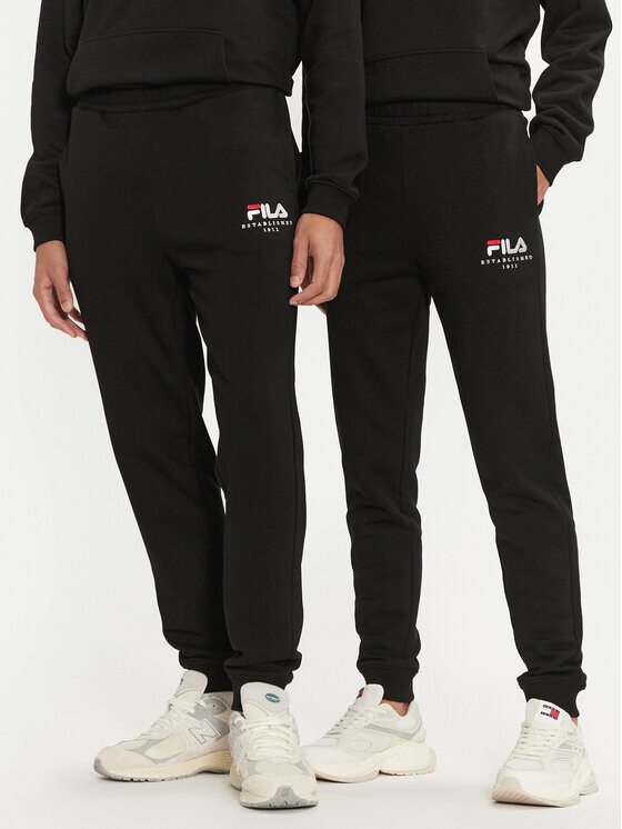 

Спортивные брюки стандартного кроя Fila, черный