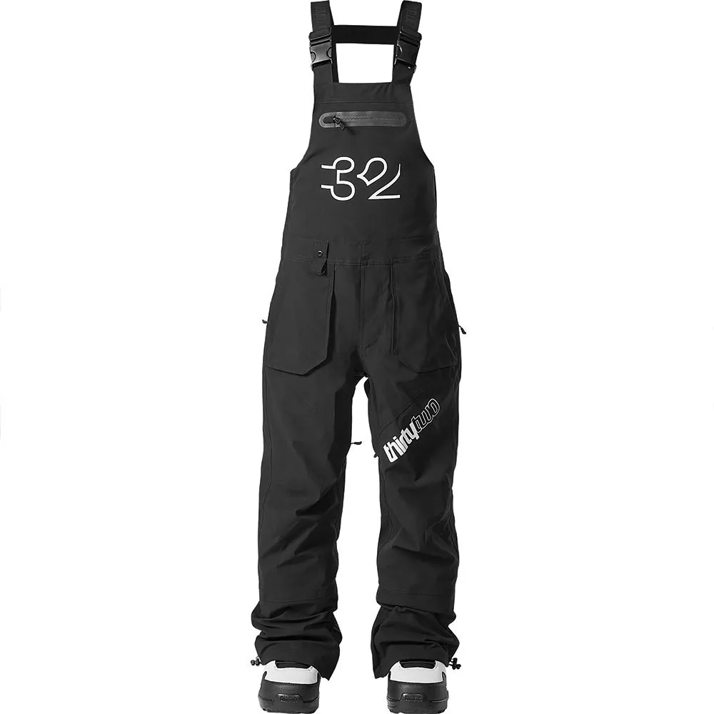

Брюки Thirtytwo Basement Bib, черный