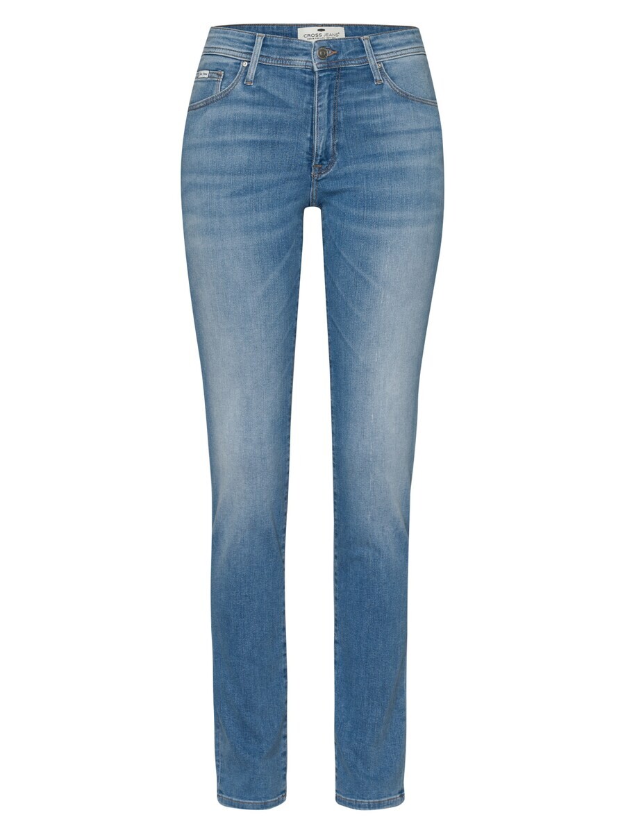 

Джинсы узкого кроя Cross Jeans ANYA, синий джинсовый